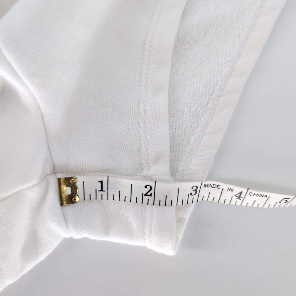 Spiritual Gangster White Cotton Lounge Sadie Terry NWT Shorts w Pockets - Size S - Picture 9 of 13